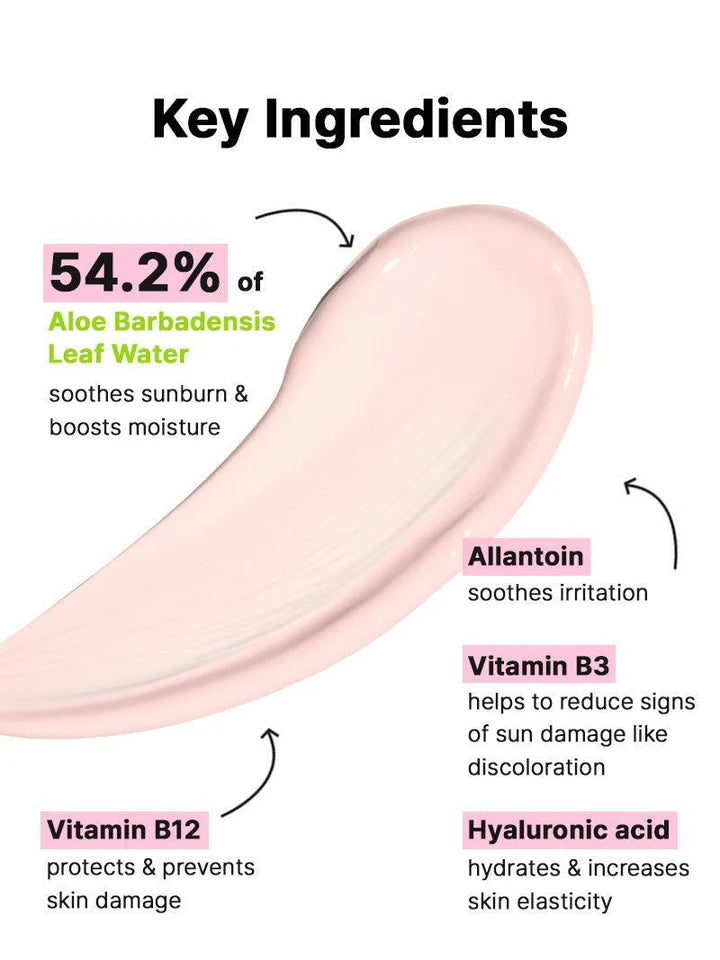 [Cosrx] Aloe 54.2 Aqua Tone-up Sunscreen SPF50+ Broad Spectrum 50ml
