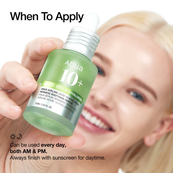 [Anua] azelaic acid 10 hyaluron redness soothing serum 30ml