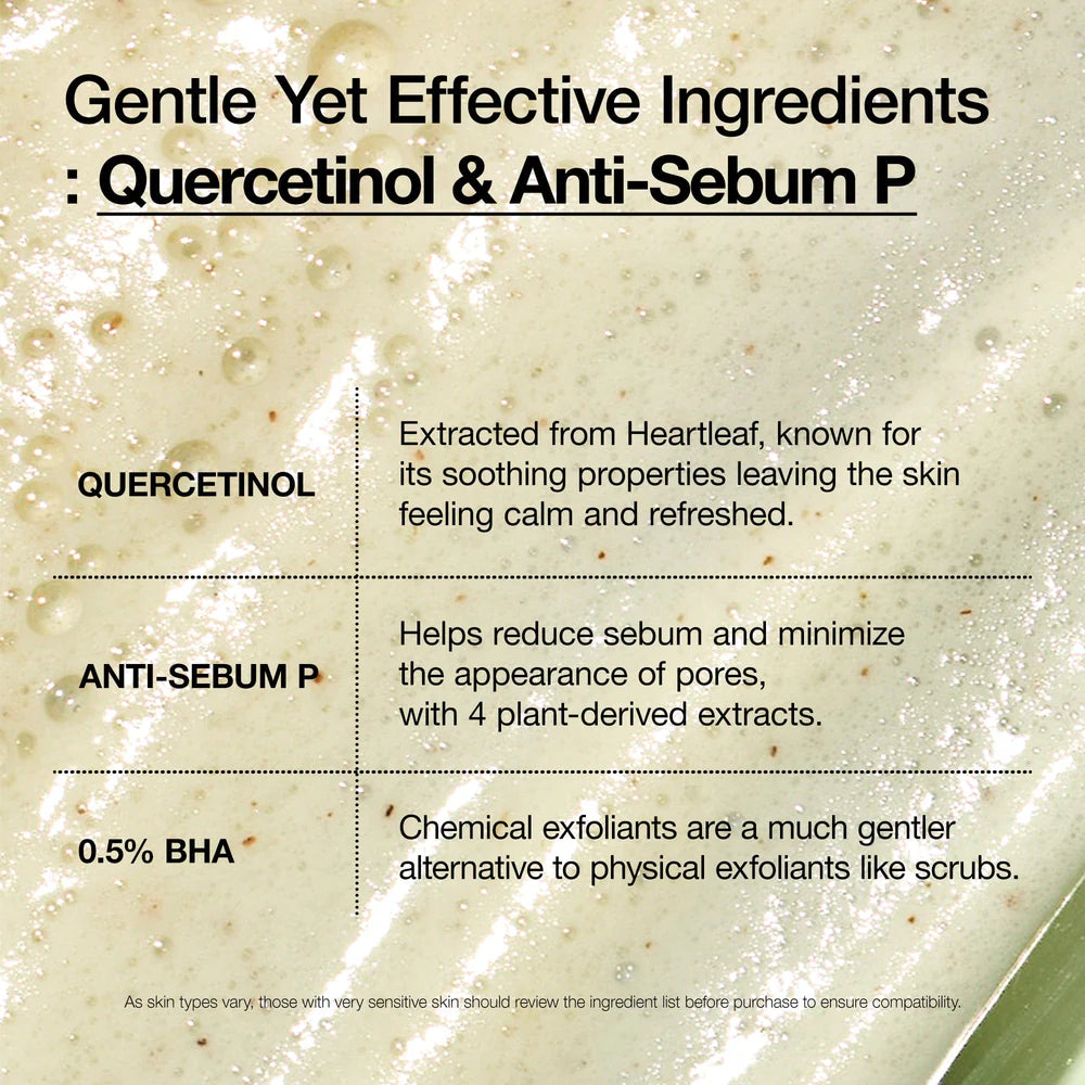 [ANUA] HEARTLEAF QUERCETINOL CLEANSING FOAM 150ml