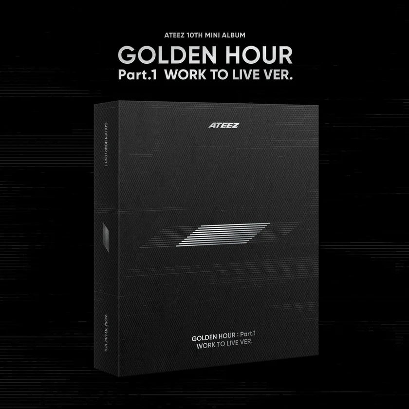 ATEEZ - 10th Mini Album [GOLDEN HOUR Part.1] WORK TO LIVE Ver.