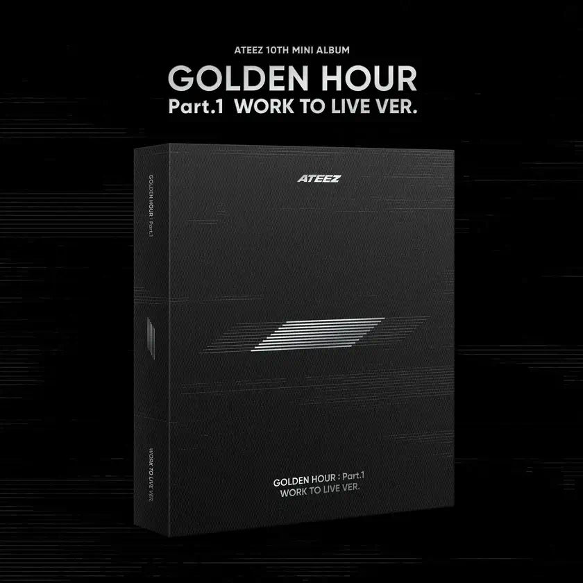 ATEEZ - 10th Mini Album [GOLDEN HOUR Part.1] WORK TO LIVE Ver. | Official K-Pop Album | K-pop NZ