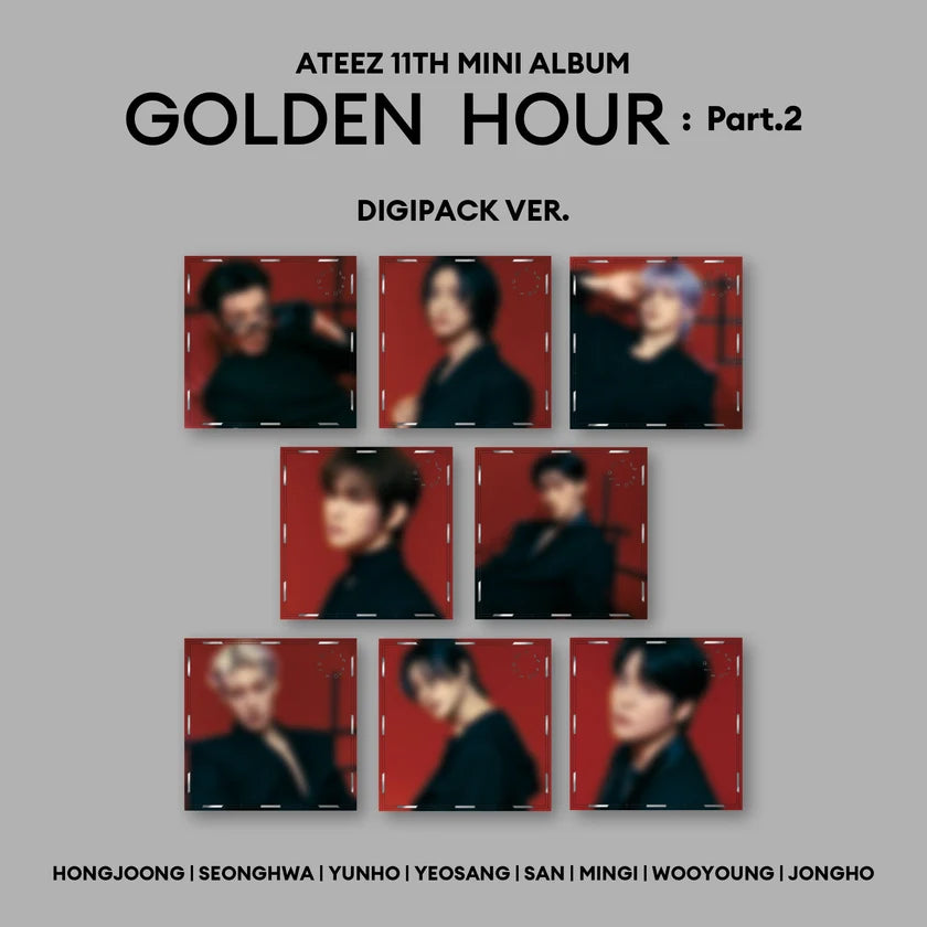 ATEEZ [GOLDEN HOUR Part.2] Digipack Ver. | K-pop NZ