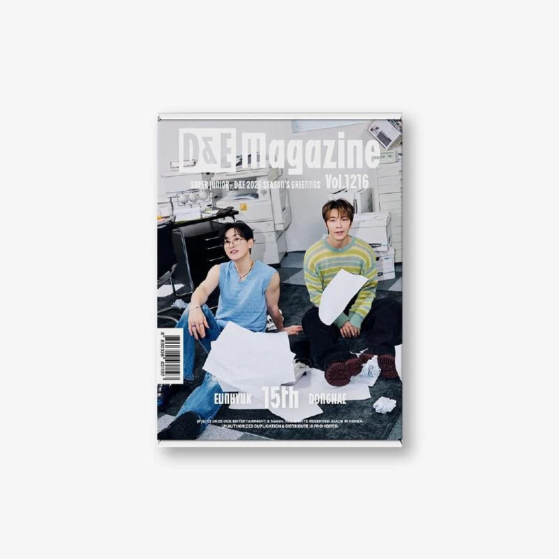 Kick off the new year with SUPER JUNIOR D&E - 2026 SEASON’S GREETINGS [D&E Magazine Vol.1216]