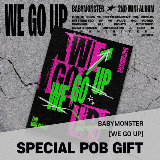 BABYMONSTER 2nd Mini Album [WE GO UP] UP Ver. NZ