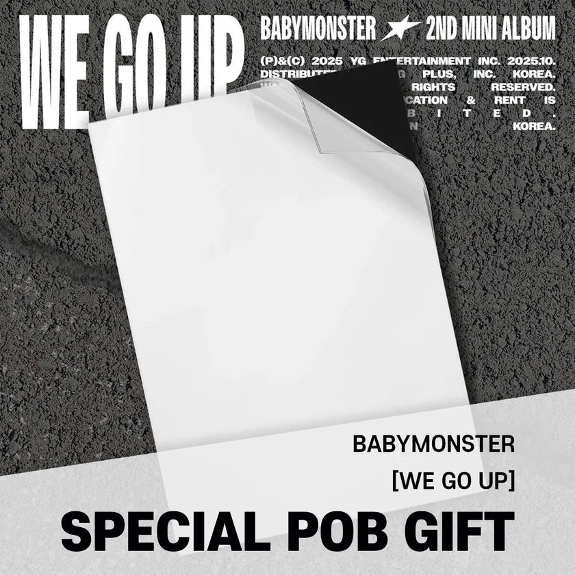 BABYMONSTER - 2nd Mini Album [WE GO UP] WE Ver. + Weverse Gift (Pre Order)