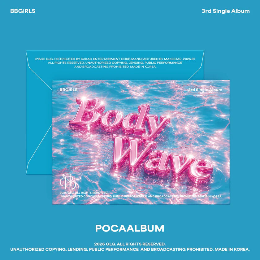 BBGIRLS BODY WAVE PocaAlbum 3rd Single | K-pop NZ