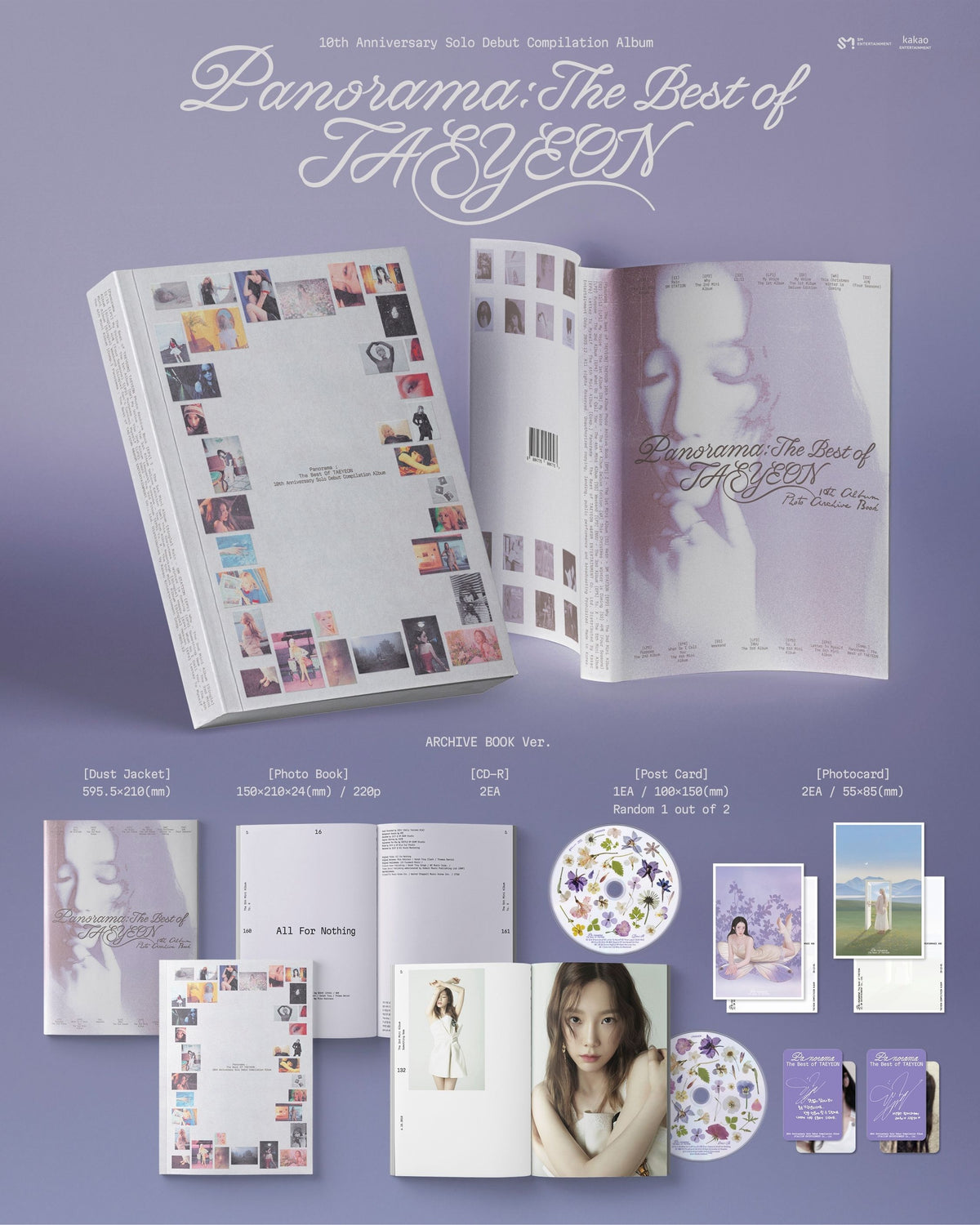 TAEYEON Panorama The Best of TAEYEON Album | K-pop Album NZ