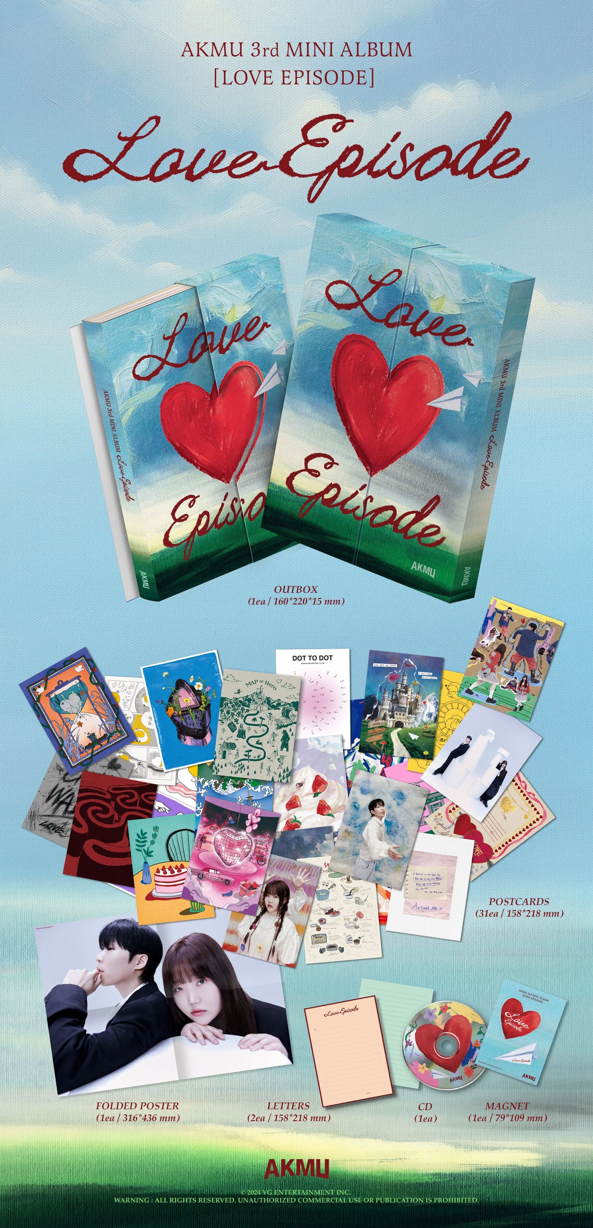 AKMU LOVE EPISODE 3rd Mini Album | K-pop Album NZ