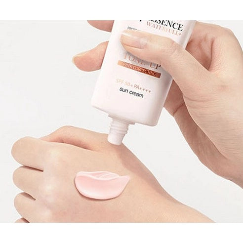 d’Alba Waterfull Tone-Up Sun Cream Pink 50ml tube NZ