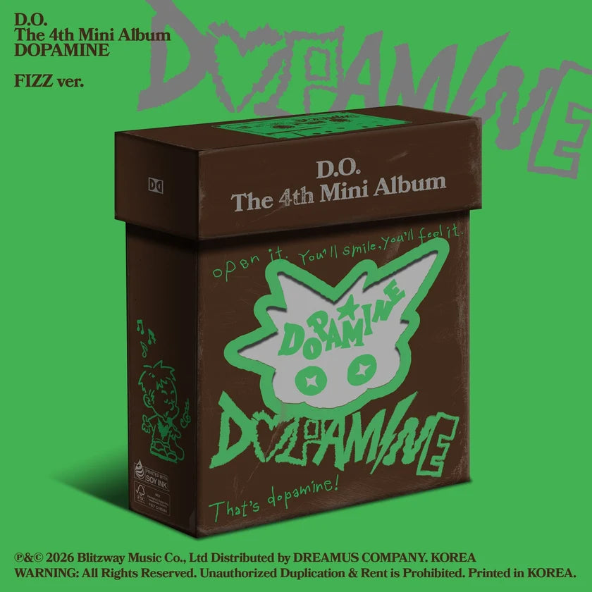 D.O. [DOPAMINE] FIZZ Ver. 4th Mini Album | K-pop NZ
