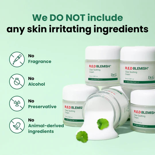 [Dr.G] RED BLEMISH CLEAR SOOTHING CREAM 70ML