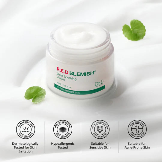[Dr.G] RED BLEMISH CLEAR SOOTHING CREAM 70ML