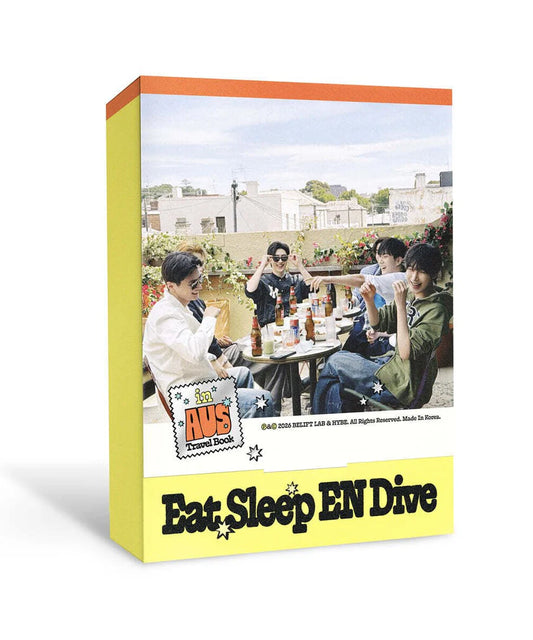 ENHYPEN Eat Sleep EN Dive in AUS Travel Book