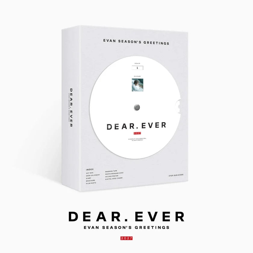 EVAN 2027 Season’s Greetings DEAR. EVER | K-pop Album NZ