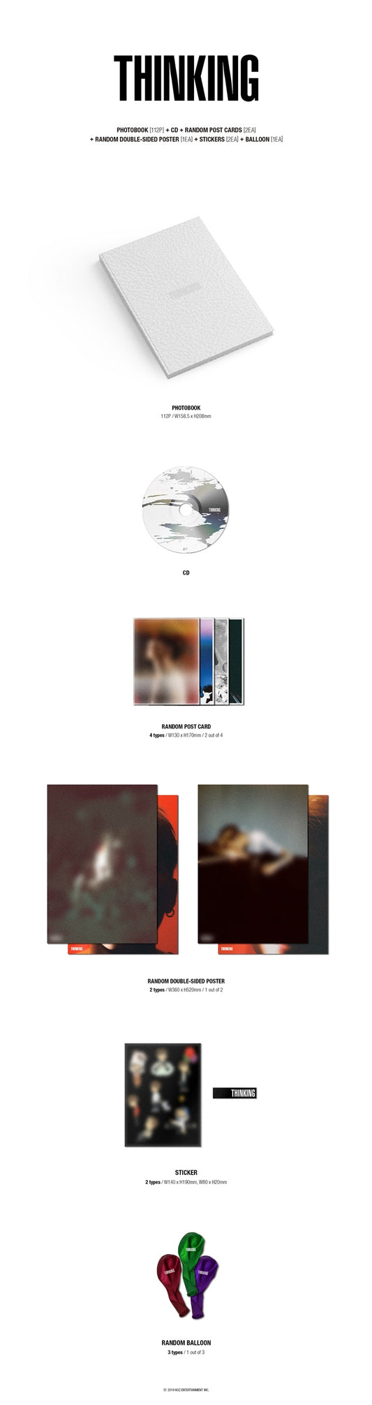 ZICO THINKING 1st Album | K-pop Album NZ