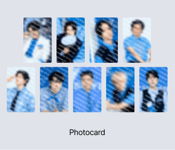 Super Junior 2027 Season's Greetings Weverse POB photocard NZ