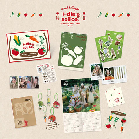 Shop (G)I-DLE 2026 Season’s Greetings [i-dle & Soil Co.] in New Zealand