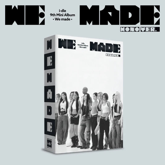 i-dle - 9th Mini Album [We made] A Ver. NZ
