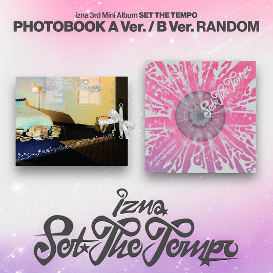 izna SET THE TEMPO PHOTOBOOK Ver. Album NZ