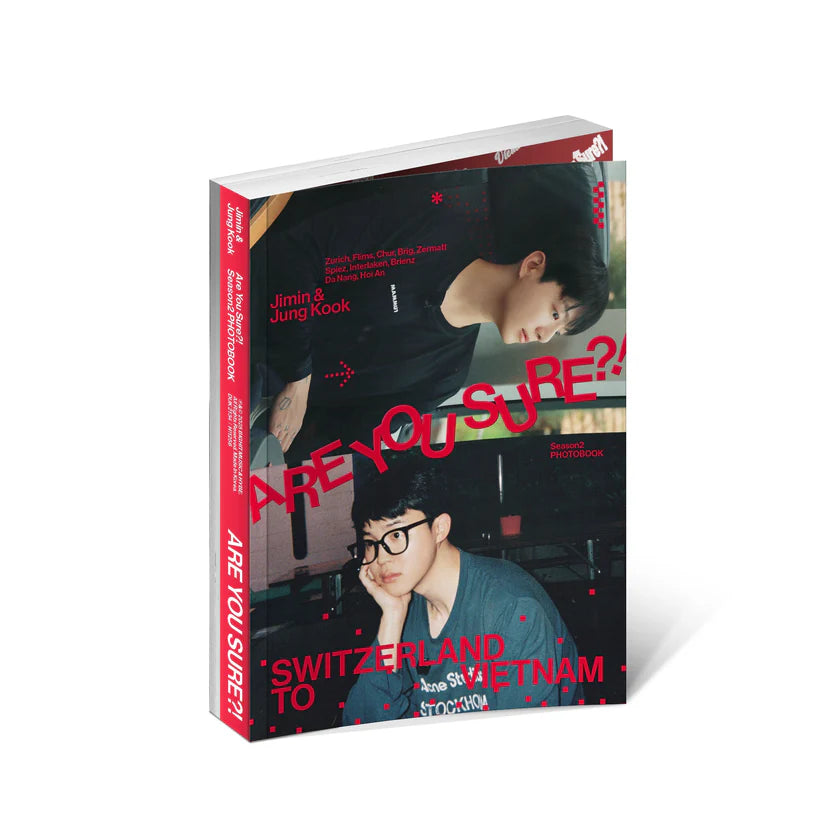 official Jimin x Jungkook [ARE YOU SURE?! Season 2] Photobook