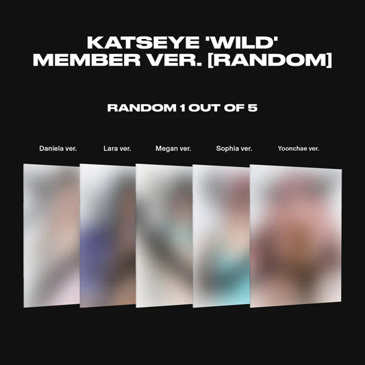 KATSEYE - [WILD] Member Ver. NZ