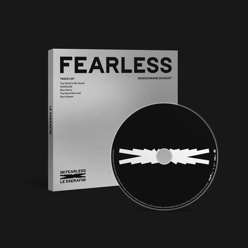 LE SSERAFIM FEARLESS MONOCHROME BOUQUET | K-pop Album NZ
