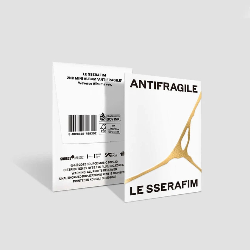 LE SSERAFIM ANTIFRAGILE Weverse Ver. | K-pop NZ