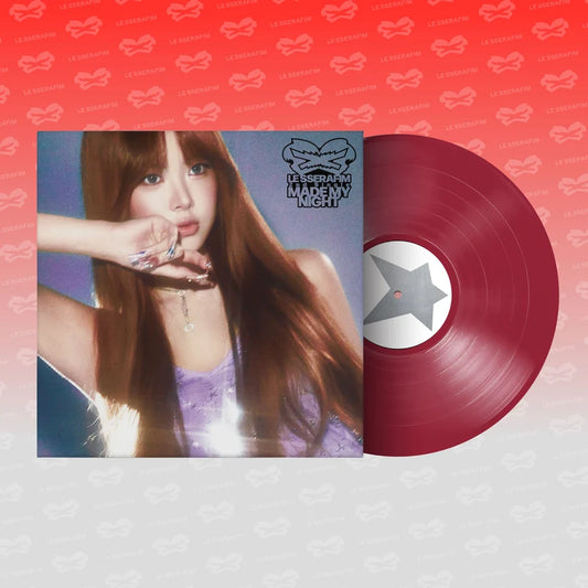 LE SSERAFIM Made My Night Vinyl Red | K-pop NZ