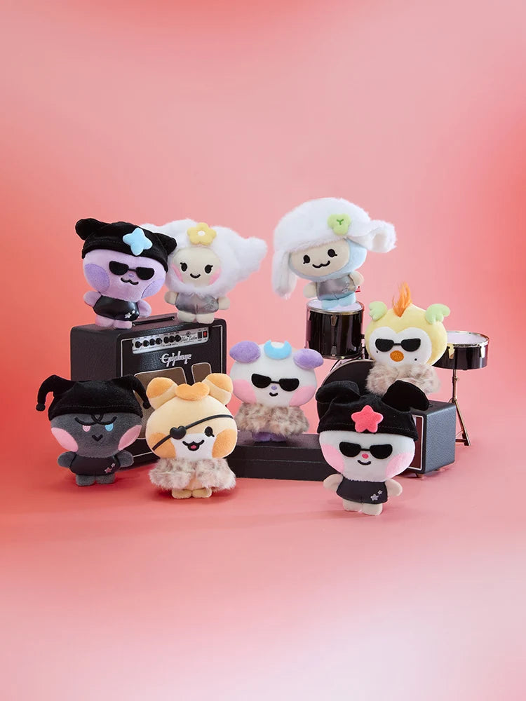 ATEEZ MIGHTEEZ Popstar Plush Keyring + PC | K-pop NZ
