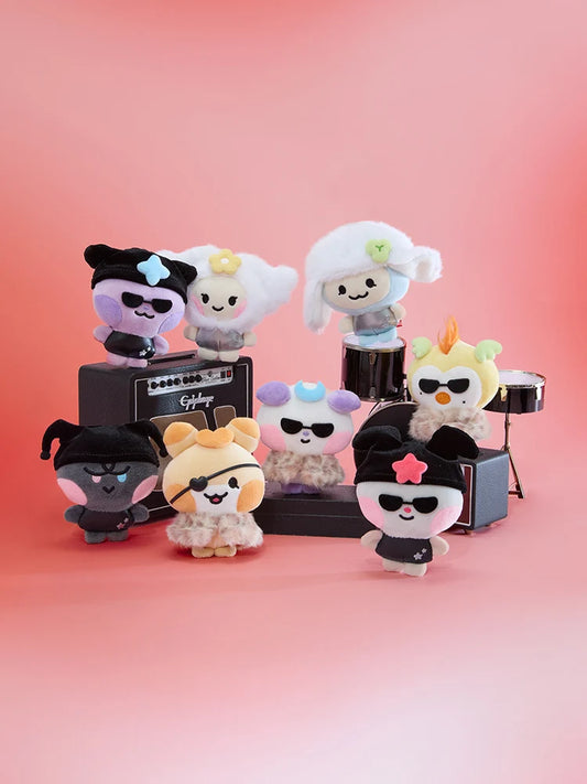 ATEEZ MIGHTEEZ Popstar Plush Keyring + PC | K-pop NZ