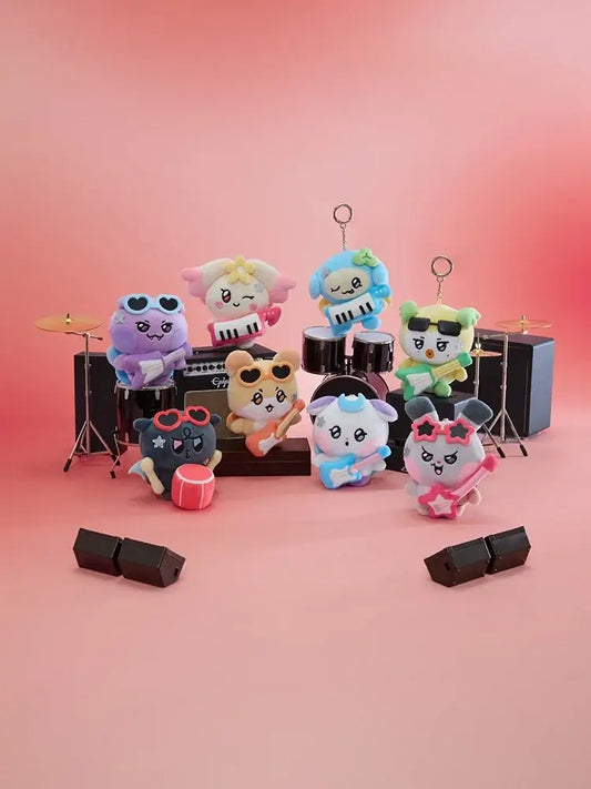 MIGHTEEZ Rockstar Plush Keyring + PC | K-pop NZ