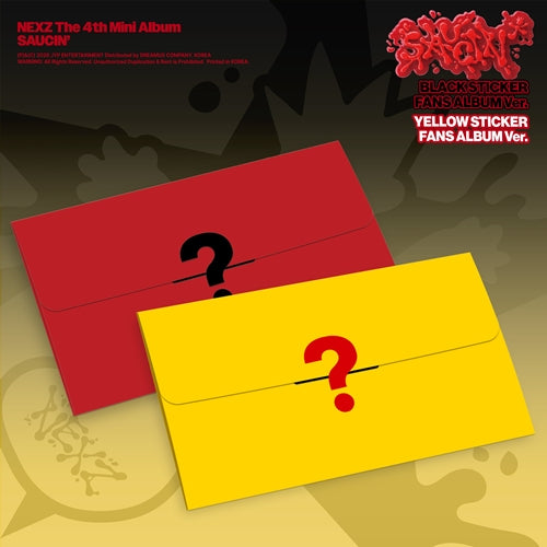 NEXZ SAUCIN' Sticker Fans Album Ver.