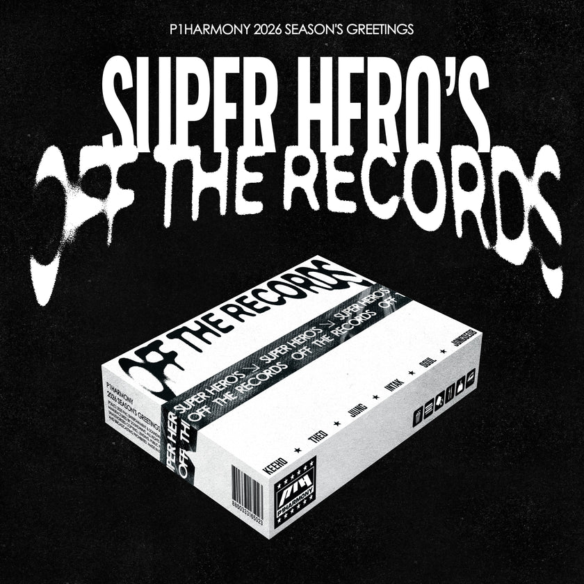 P1Harmony 2026 Season’s Greetings [SUPER HERO'S OFF THE RECORDS] in New Zealand