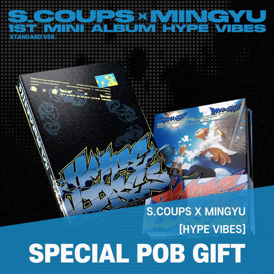 S.COUPS X MINGYU (SEVENTEEN) - 1st Mini Album [HYPE VIBES] Standard Ver. / + Weverse GIFT (RANDOM)(PRE ORDER)