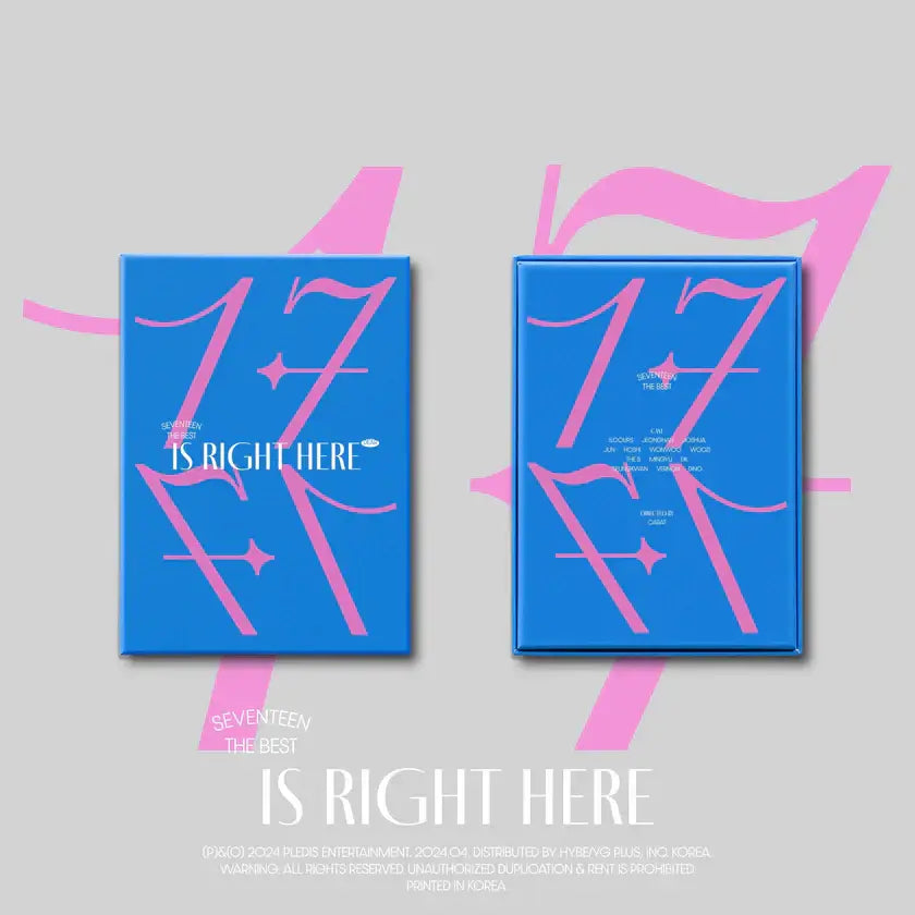 SEVENTEEN - BEST ALBUM [17 IS RIGHT HERE] DEAR Ver. NZ