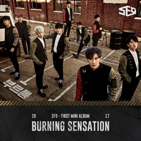 SF9 BURNING SENSATION 1st Mini Album | K-pop NZ
