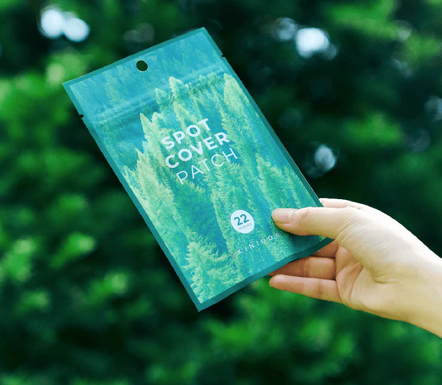 Spot treatment patch for pimples and inflammation