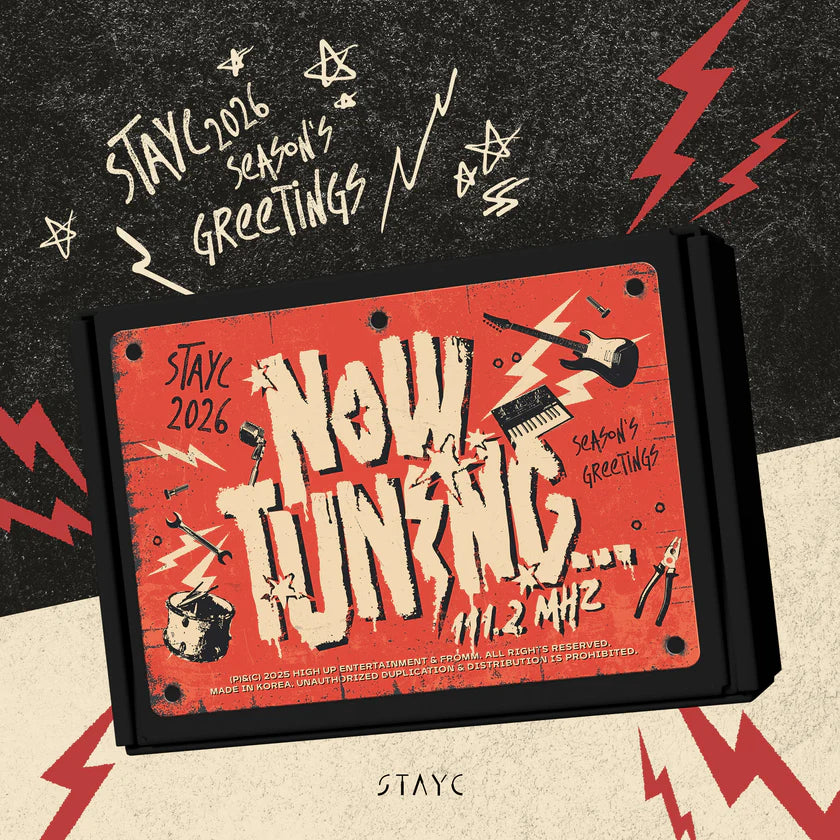 Preorder STAYC 2026 Season’s Greetings [NOW TUNING… 111.2MHz] in New Zealand
