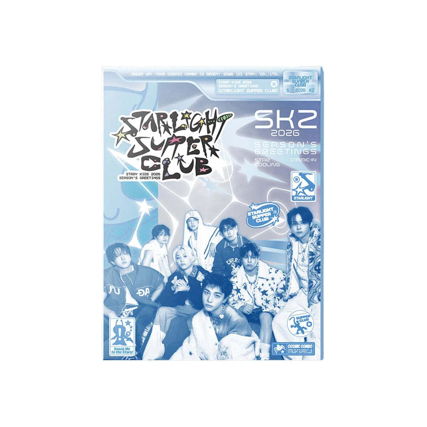 Stray Kids 2026 Season's Greetings Straight Supper Club calendars and diaries NZ