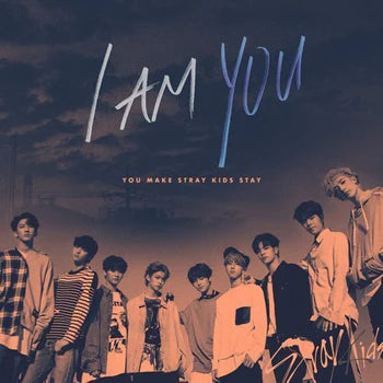 Stray Kids I am YOU album cover with members promoting their music and comeback.