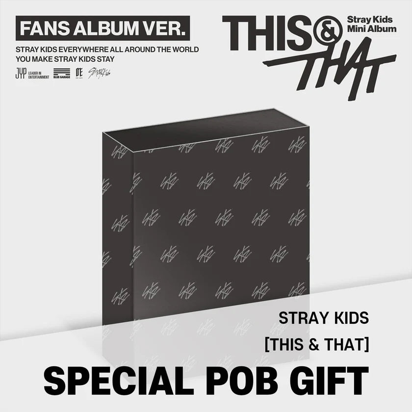 Stray Kids - [THIS & THAT] FANS ALBUM Ver. + POB NZ