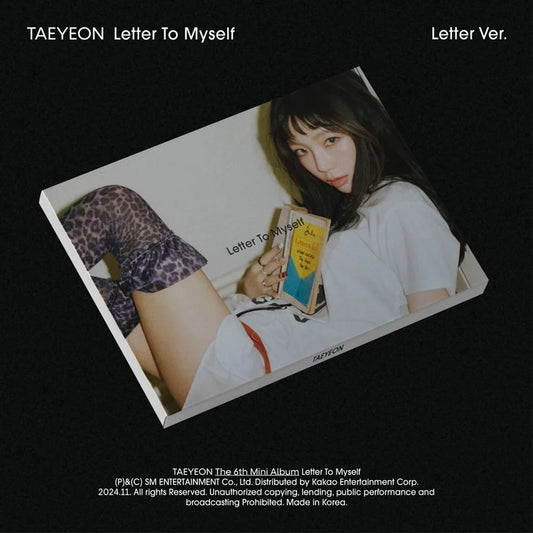 TAEYEON Letter To Myself Letter Ver. | K-pop Album NZ