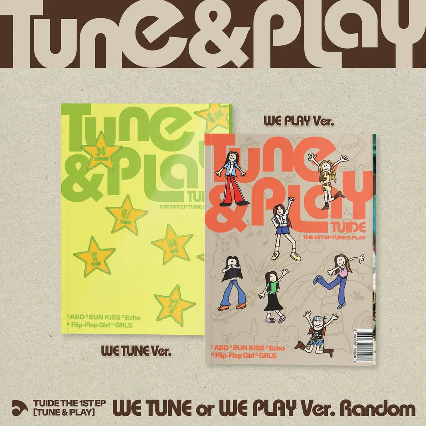TUIDE TUNE & PLAY 1st EP Album | K-pop NZ