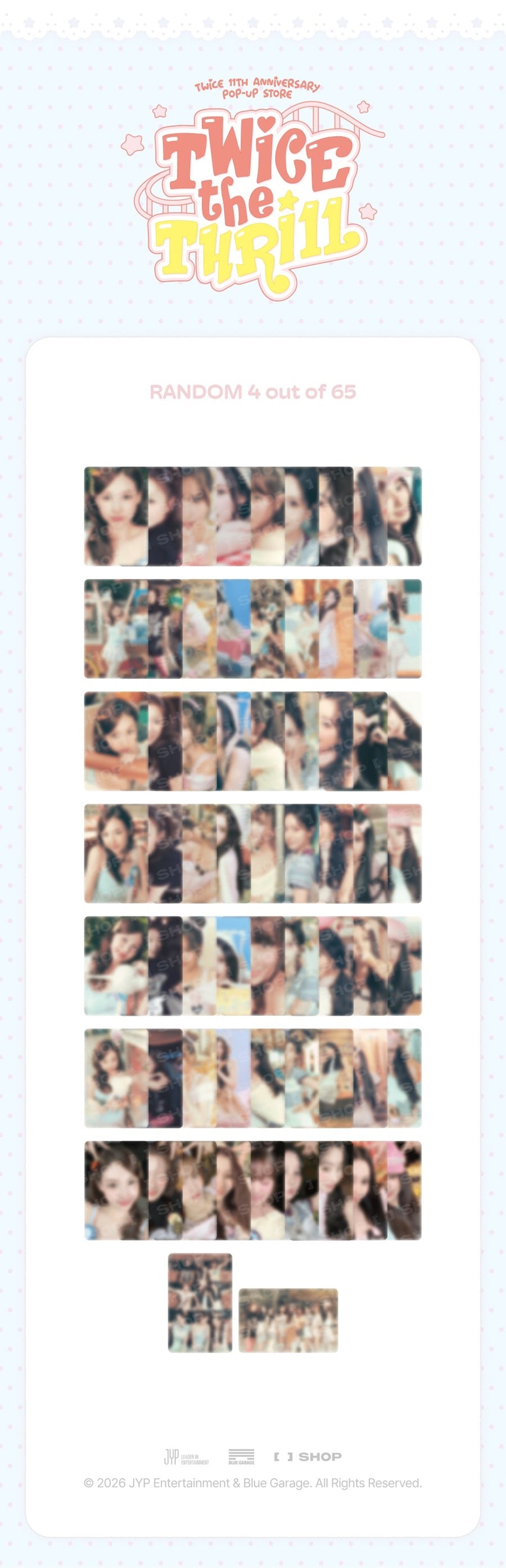 TWICE THE THRILL MD Trading Card | K-pop NZ