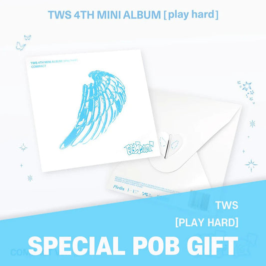 TWS - 4th Mini Album [play hard] COMPACT Ver. + POB GIFT (RANDOM) (PRE-ORDER)
