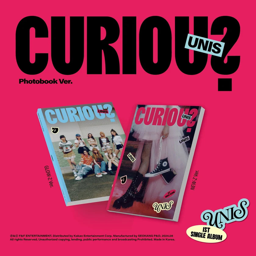 UNIS CURIOUS 1st Single Album Photobook Ver. | K-pop NZ