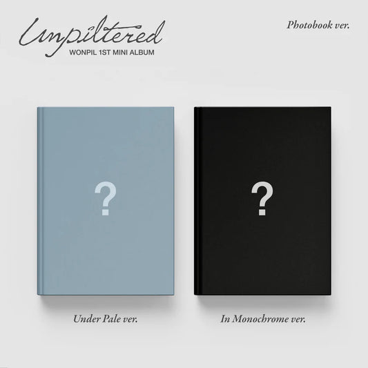 WONPIL – 1st Mini Album Unpiltered Photobook Ver