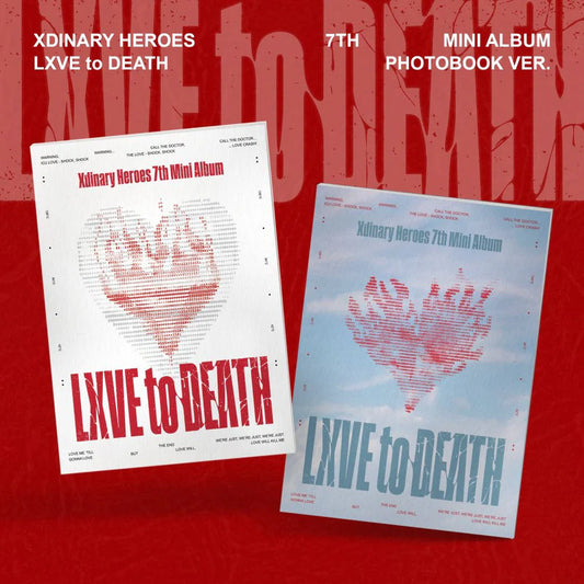 Xdinary Heroes 7th Mini Album LXVE to DEATH Photobook Version K-pop Album Preorder NZ