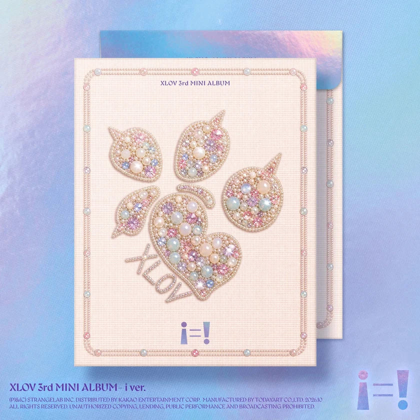 XLOV 3rd Mini Album [i=!] Pre-order NZ | Hive K-pop